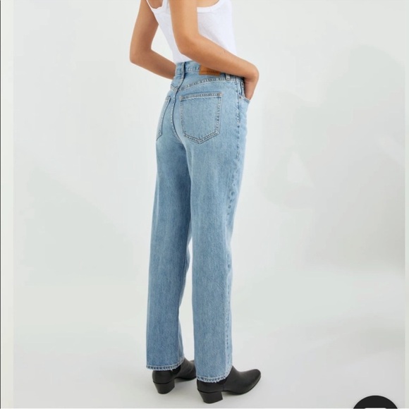 Aritzia Denim Forum The BF High Rise Loose Jeans 28LX27W - Picture 3 of 10